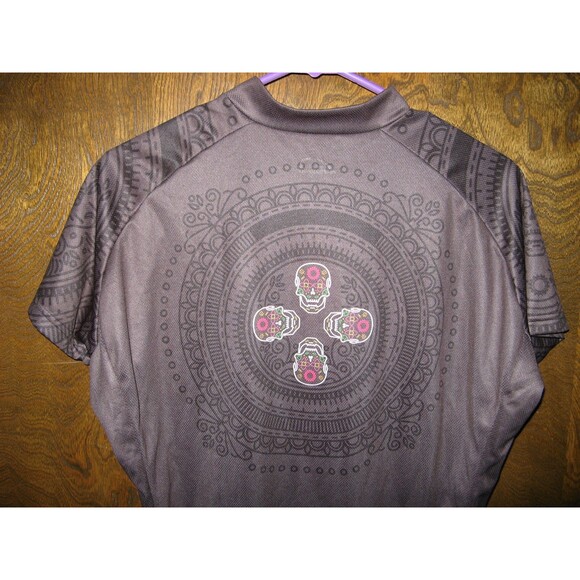 Womens Performance Bike Las Muertos Zippered Cycling Bicycle Jersey Size XL NWT - Picture 5 of 6